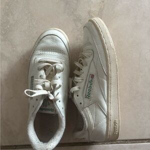 Reebok White Athletic Shoes